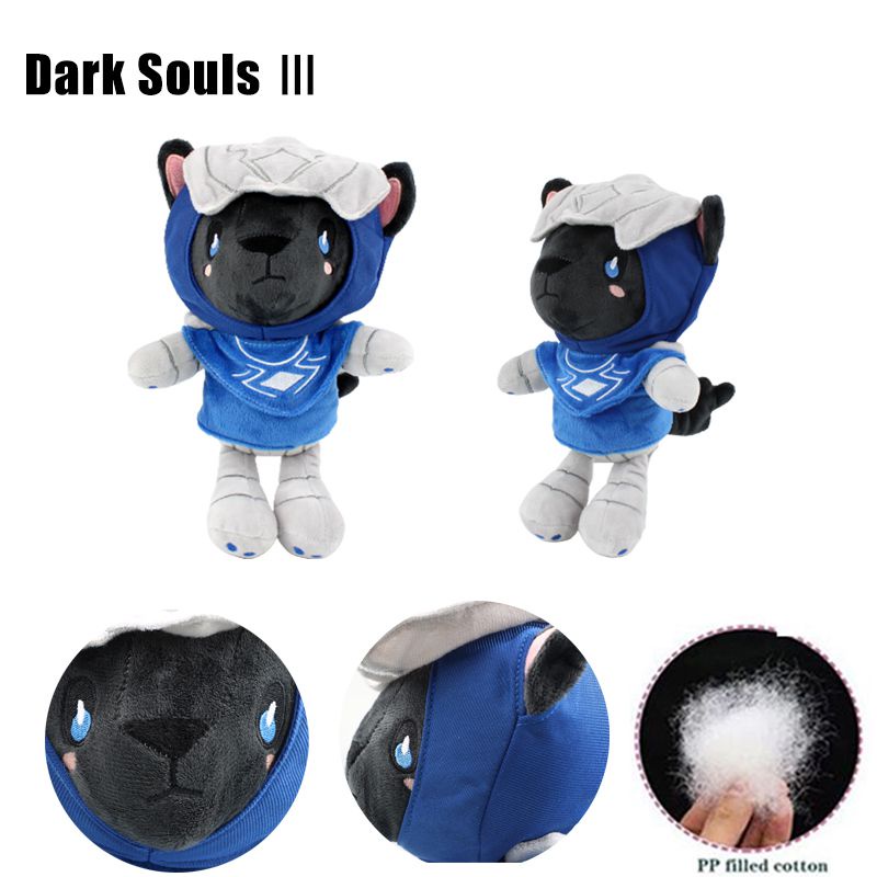 Dark Souls Iii Abyss Wolf Plush Pendek Bahan Plush Dan Isian Katun Pp Agar Nyaman Maksimal