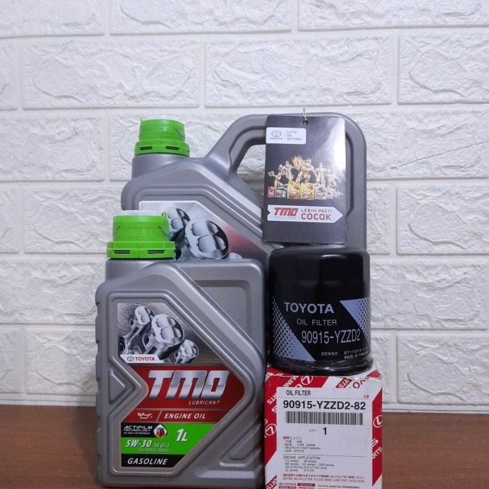 Paket oli tmo 5w-30 bensin+filter oli innova fortuner srz vrz original
