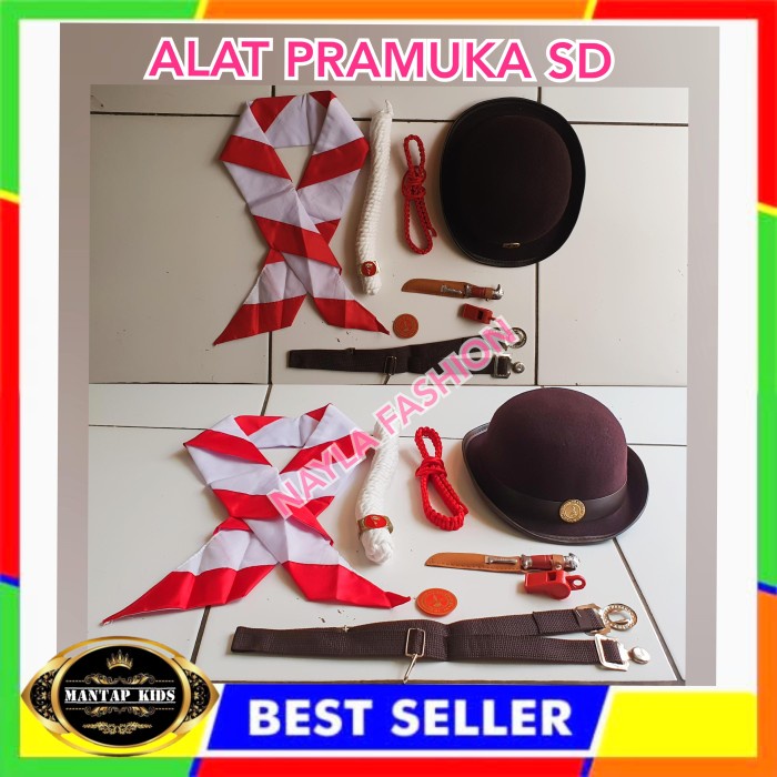 Perlengkapan Alat Pramuka Perempuan Sd