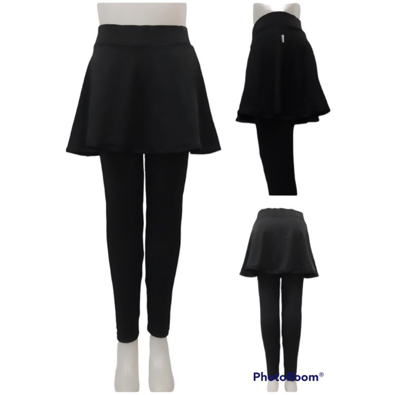 rok legging olahraga wanita/ celana rok legging Korea/ legging rok mini