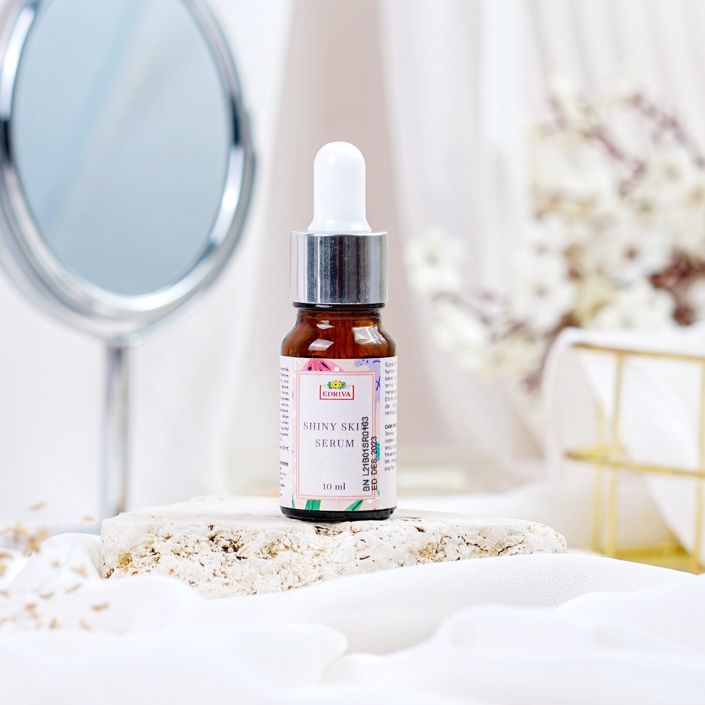 SERUM ESSENCE PENCERAH PEMUTIH WAJAH PENGHILANG FLEK NODA HITAM BEKAS JERAWAT PRIA WANITA - SHINY SK