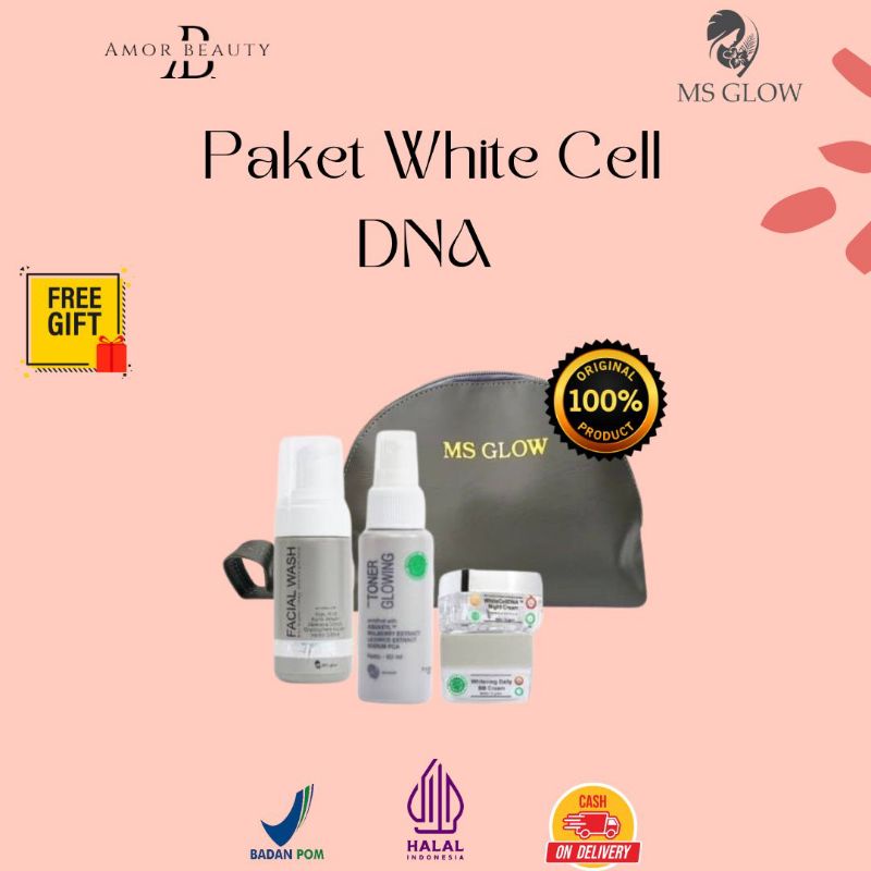 MS GLOW - PAKET WHITE CELL DNA
