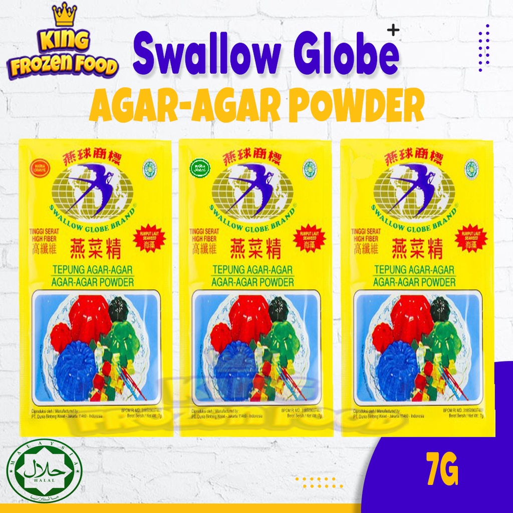 Swallow Globe Brand Agar-Agar Powder 7G