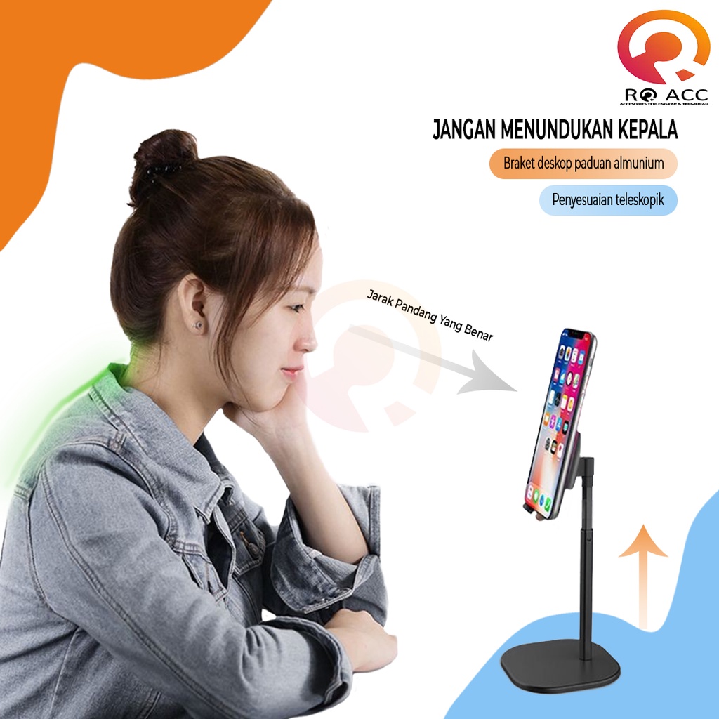 [RO ACC] NVN-PH13 PHONE STAND HOLDER HP TATAKAN HP DI MEJA UNIVERSAL