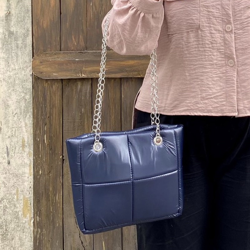 Asfour - Hyuna Puffy Bag - Tas Puff Lucu Pillow Selempang Rantai MOMO BAG | Puffy Bag | Tas Selempang Tas Wanita Terbaru Tas Bahu | premium