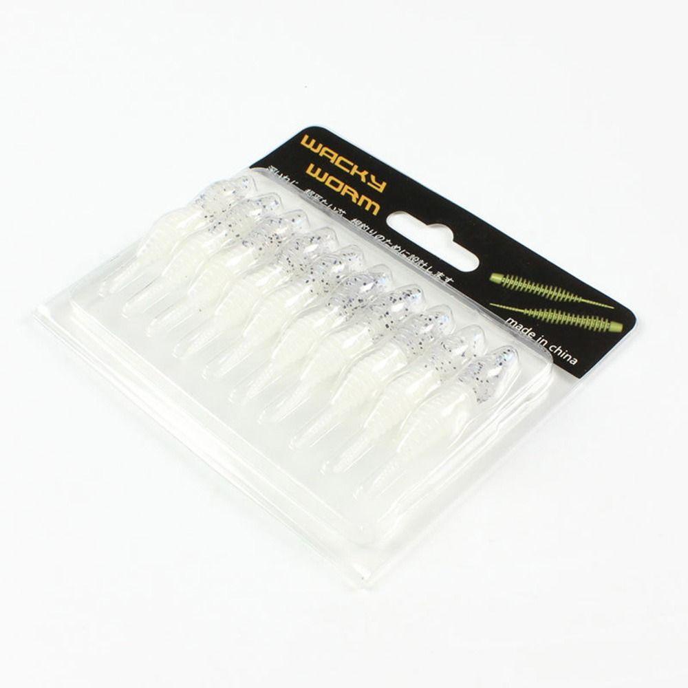 Preva 6pcs/set Umpan Pancing Cacing New 5CM 1g Carp Swimbait