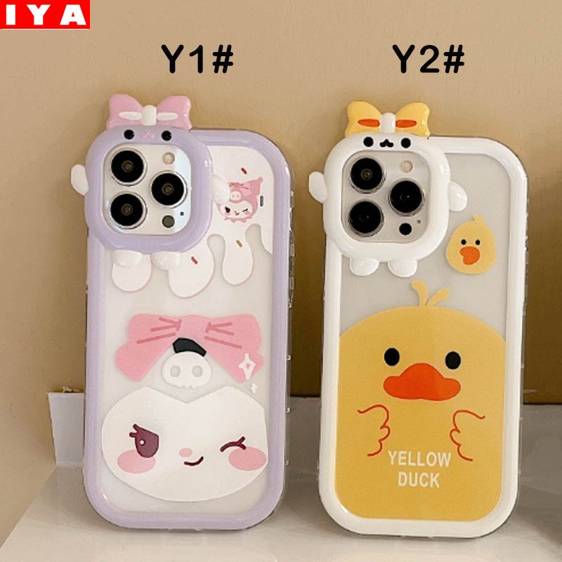 Case Motif Kartun Bebek Kuning Untuk Redmi Note 11 Pro Note 11S 10C 10A 9C 9A 10 9T 9 Note 10 5G 10s Note9 Note8 Poco X3 NFC M3