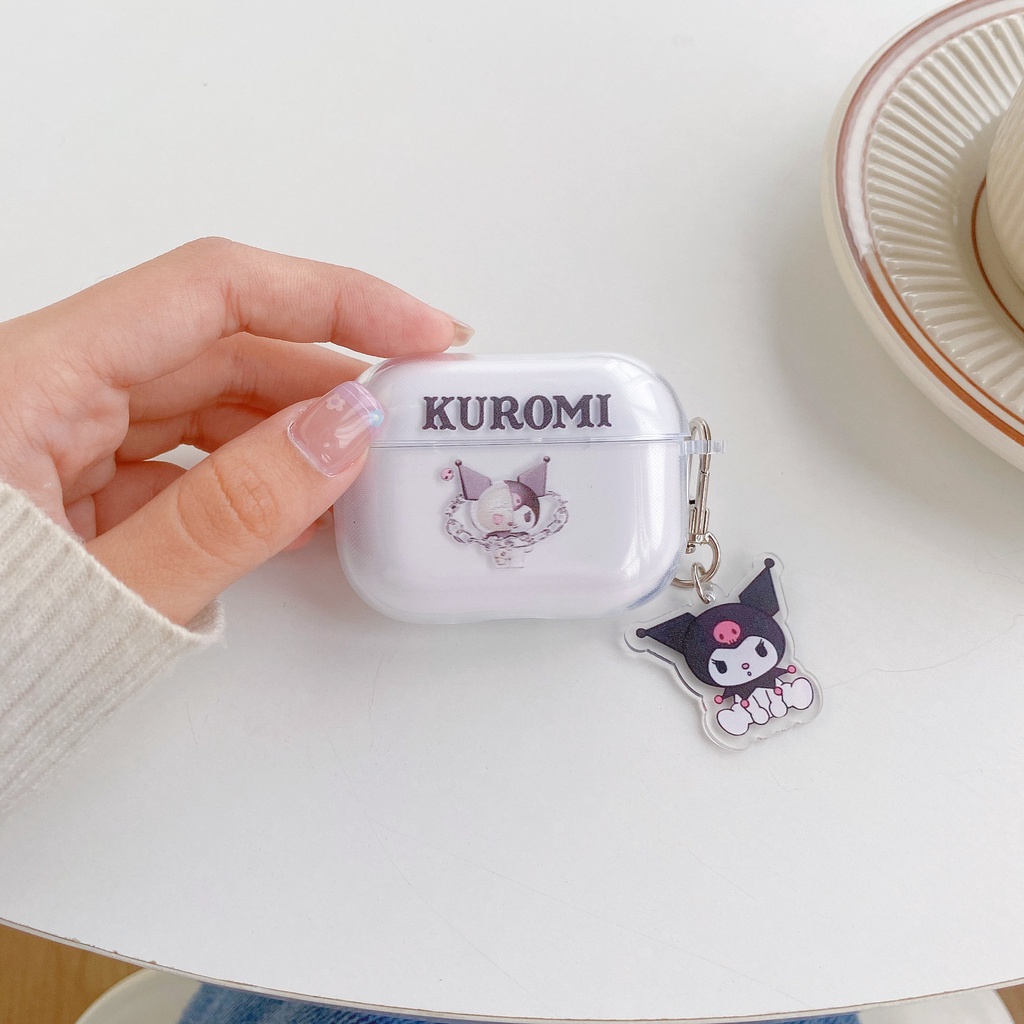 Casing Kartun Lucu Kompatibel Untuk Airpods Pro 2 Case Compatible Untuk Airpods Pro2 Bluetooth TPU Transparan Pelindung shell