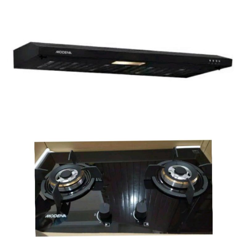 Paket kompor tanam Modena BH 5725 LK dan Modena px 9002
