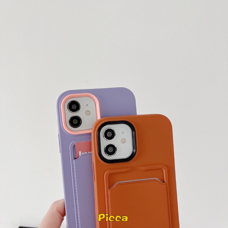 3in1 Soft Case Silikon Warna Permen Macaron Cover IPhone 6 6S 7 8 Plus 11 12 13 14 Pro MAX XR X XS MAX SE 2020