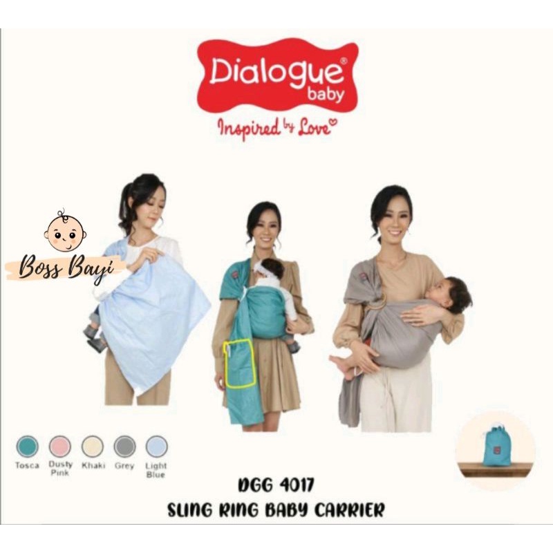 DIALOGUE BABY Ring Sling Plain Color - DGG4017 / Gendongan Bayi