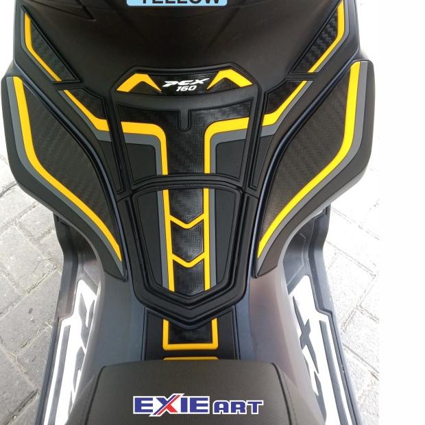 DECKPAD PCX 160 - TANKPAD PCX 160 - AKSESORIS PCX 160 - SAYAP RED