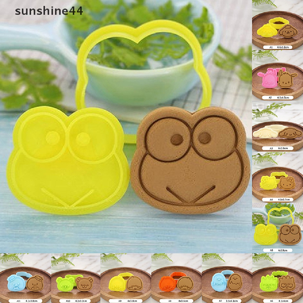 Sunshine Cetakan Kue / Biskuit Bentuk Kartun 3D Lucu