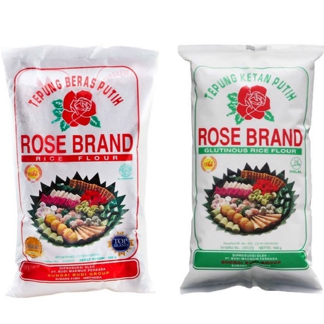 

Rose Brand tepung beras putih dan tepung ketan putih 500gr