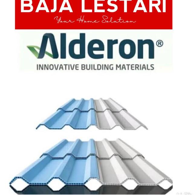 ATAP uPVC ALDERON R830 - DEPOK - ROOFTUFF 870, Putih