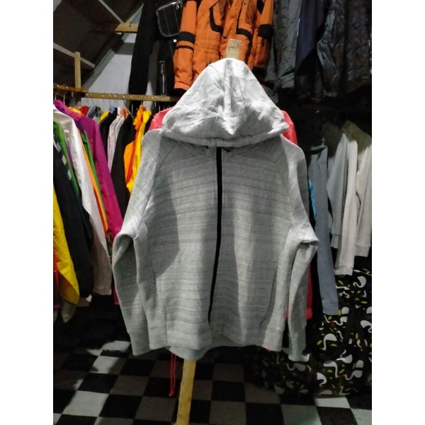 jaket hoodie muji size m