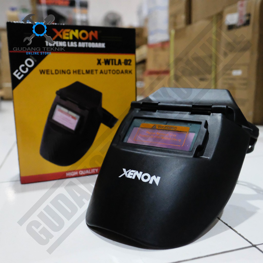 Topeng Las Autodark Eco Series WTLA-02 XENON / Welding Helmet Autodark Topeng Las otomatis ECO WTLA 02 XENON