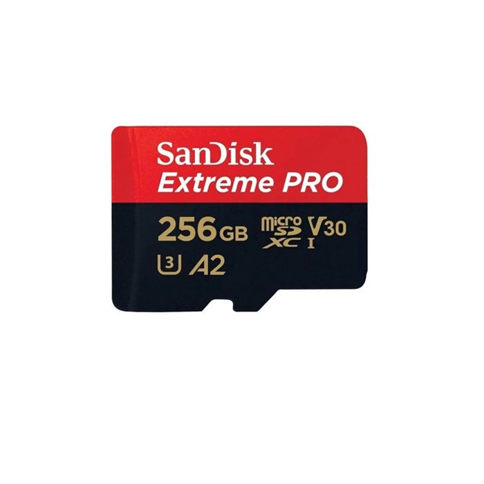 Sandisk MicroSDXC Extreme Pro 256GB U3 A2 4K V30- SDSQXCD-256G