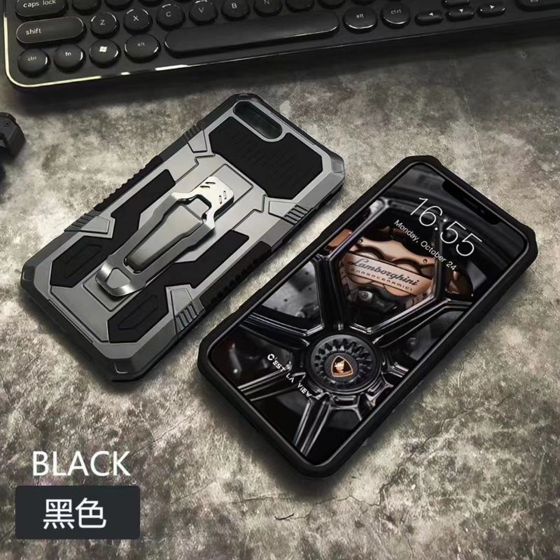 Oppo A57 2022 A16k A76 A92 A92 NFC A9 A5 2020 F11 Pro Hardcase Clip Belt - i cristal Casing Hp