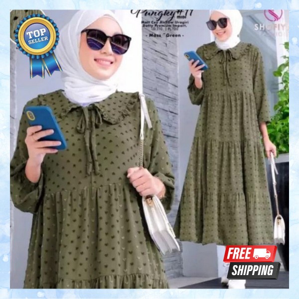 Gsmis Syari Dres Sarii Baju Kondangan Bju Pesta Wanita Ghamis Pesta Remaja Gamis Kondangan Terbaru D