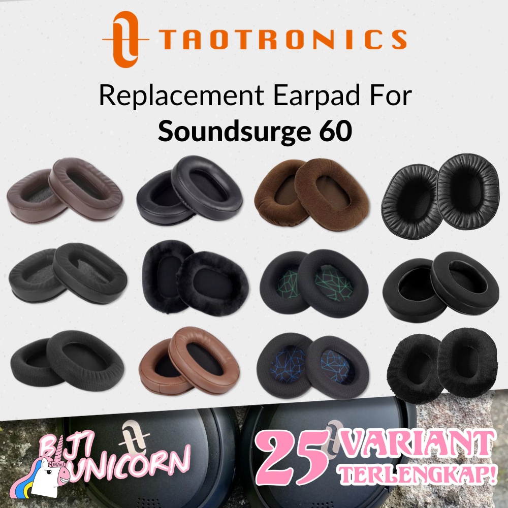 Earcup/Earpad/Ear Cushion Taotronics Soundsurge 60 Busa Bantalan Foam