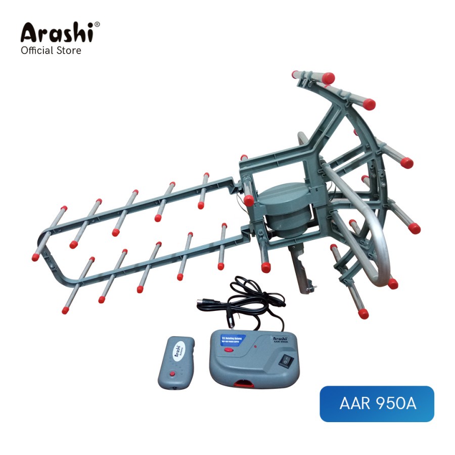 Arashi Antena Remote AAR 950A / Antena TV DIGITAL Outdoor + Remote