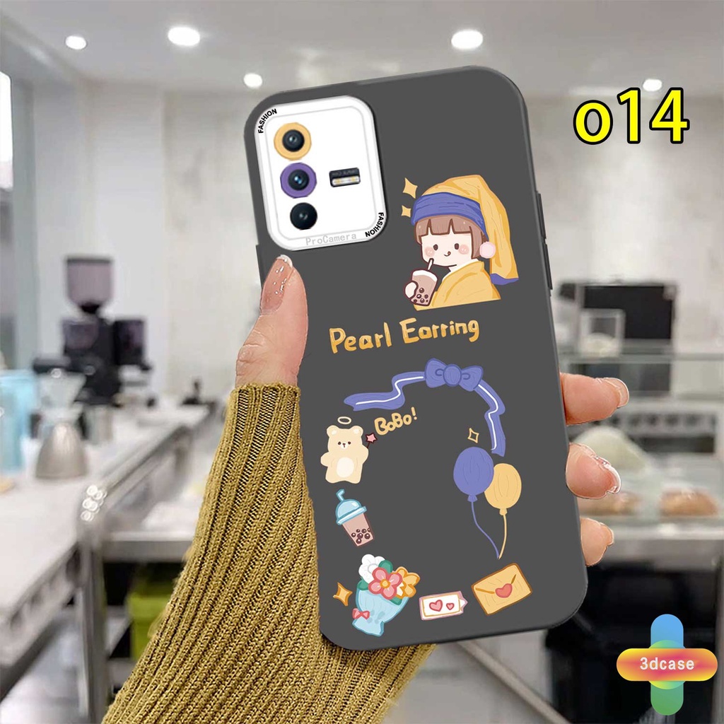 Soft Case Realme 5i 5 7i C11 2021 C21Y C15 C21 C25 C20 C12 C3 C25S 5S 6i C17 C1 C25Y C2 C3i C20A Narzo 20 10 10A 20A 30A Cartoon Couple Pattern Straight Cube Case