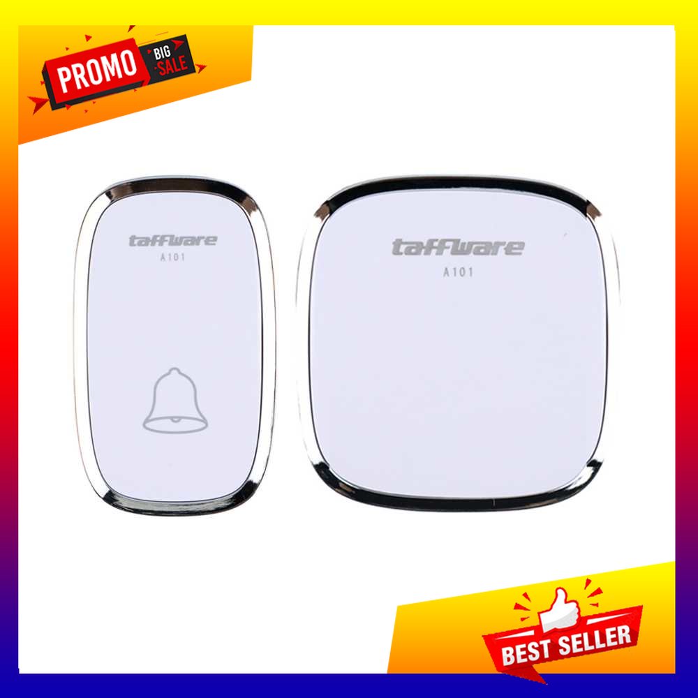 Taffware Bel Pintu Wireless Doorbells Waterproof 36 Nada - A101