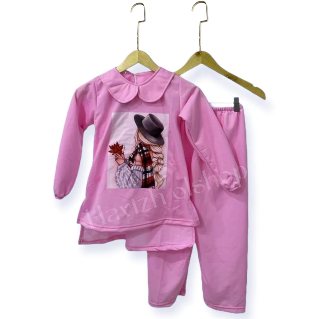 Setelan terbaru oversize 3-12thn // stlan slebew oversize