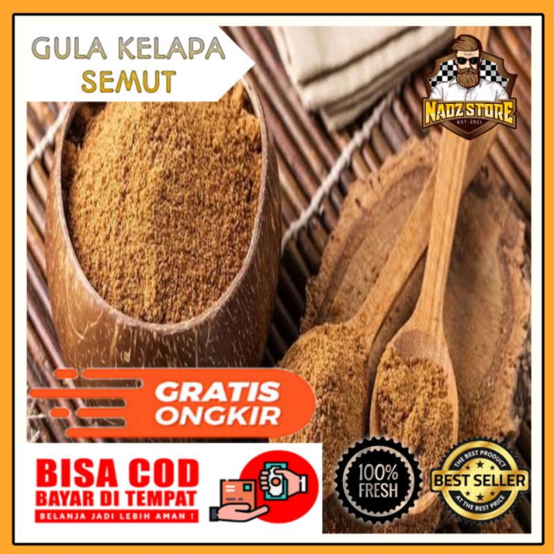 

[Distributor] [Langsung Dari Pabrik] GULA KELAPA SEMUT KUALITAS TERBAIK 5KG