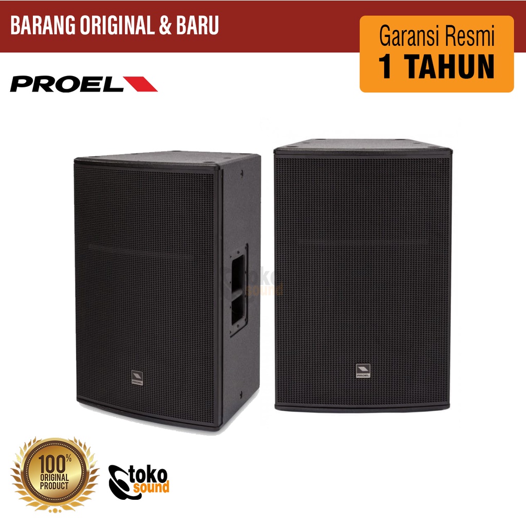 Sepasang - PROEL LT 15A - Speaker Aktif 15 Inch 600W