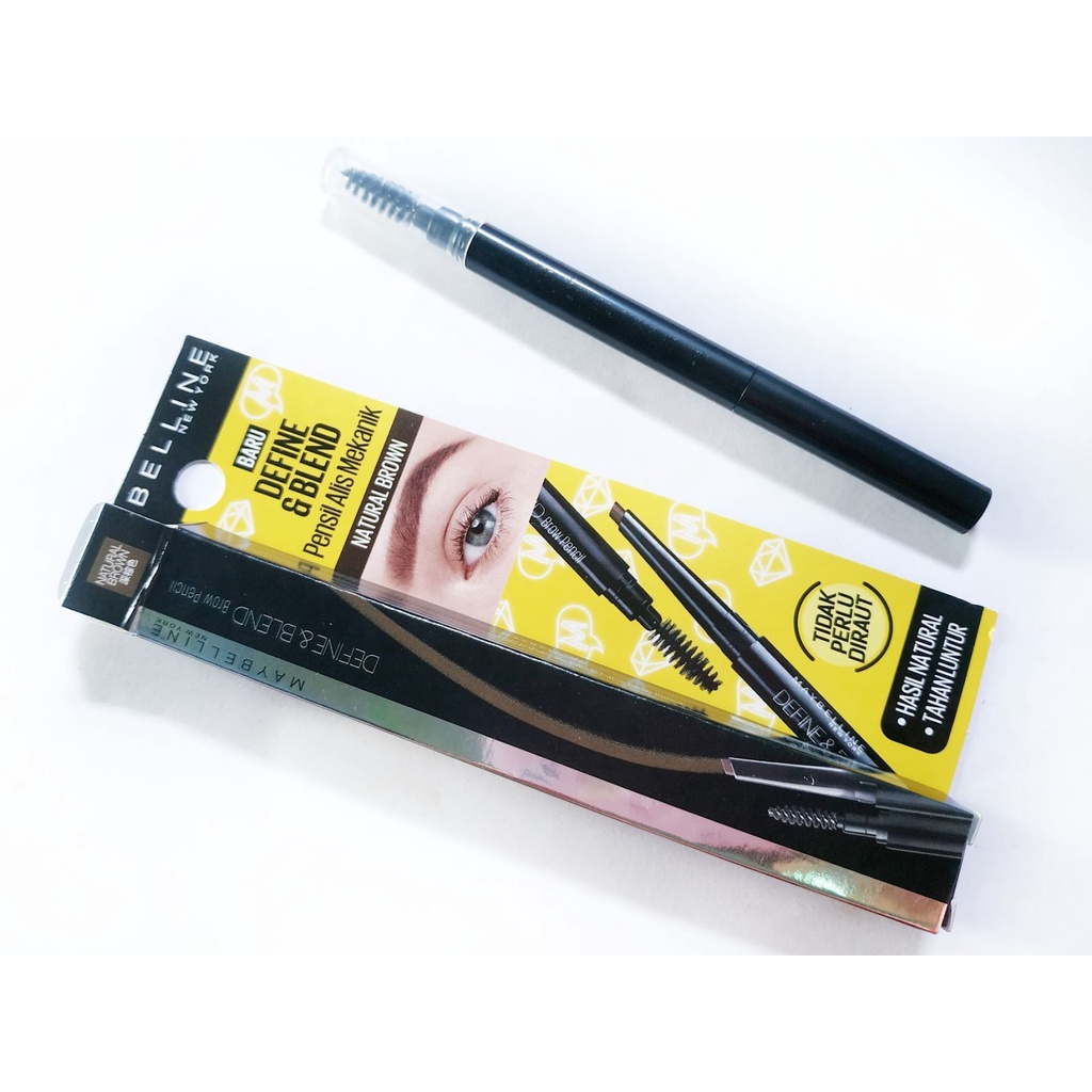 Maybelline Lip &amp; Eye Makeup Remover/Define and Blend Eyes Make Up Brow Pencil