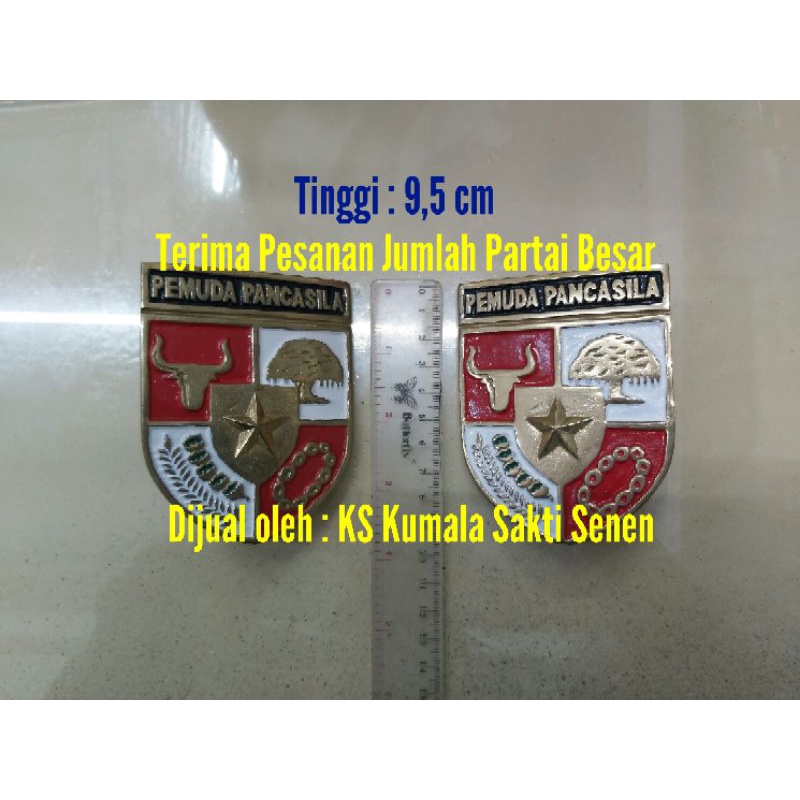 Plat Mobil Pemuda Pancasila PP Kualitas Tebal | Emblem Peneng Logo Pemuda Pancasila PP