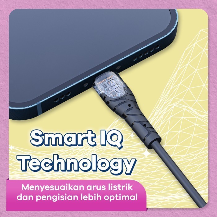 JETE Tiny 5 Kabel Data USB C to Lightning PD 22W - Garansi 2 Tahun