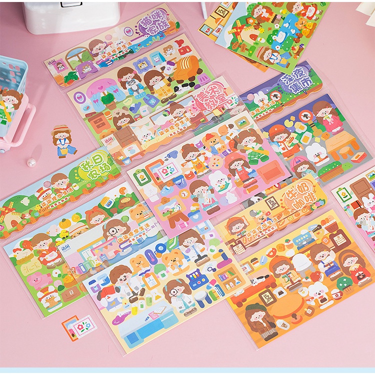 

Ideal Life Series Diary Deco Stickers