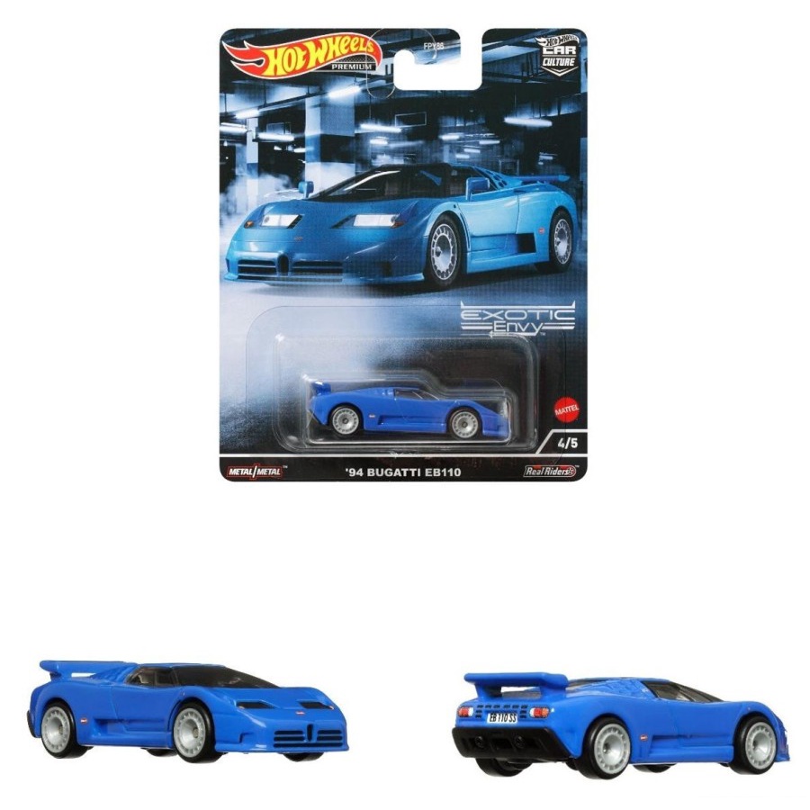 Hot Wheels Premium Exotic Envy 94 Bugatti EB110
