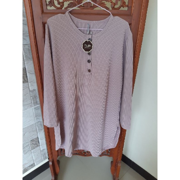 tunik midi  knit aquila terbaru uptofemale