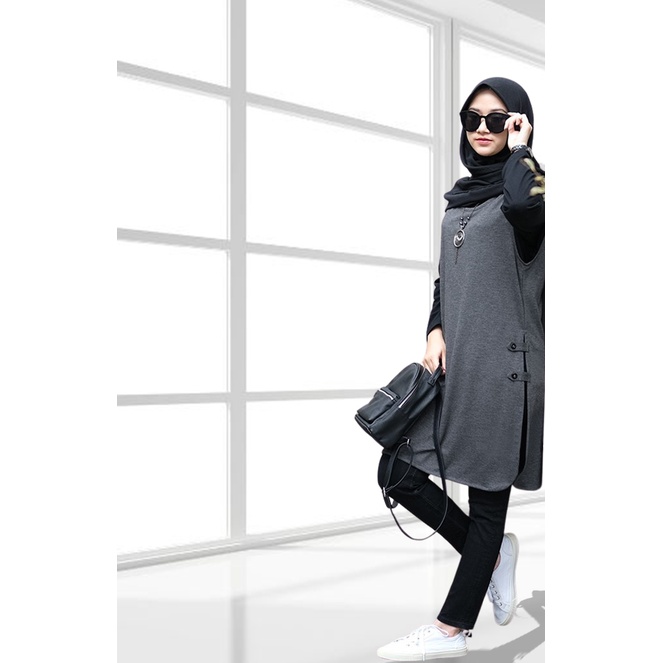 COD LONG VEST WANITA/ROMPI FLEECE/ROMPI WANITA