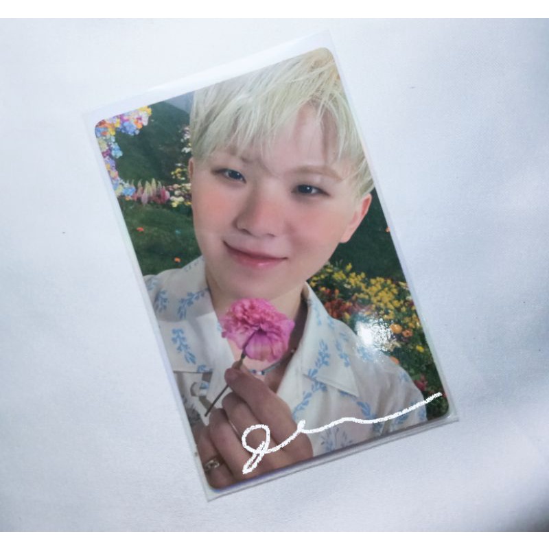 [BOOKED] PHOTOCARD WOOZI SEVENTEEN SECTOR17 NEW BEGINNING
