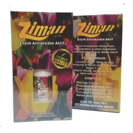 ZIMAN Antioksidan Asli Obat Herbal Tetes