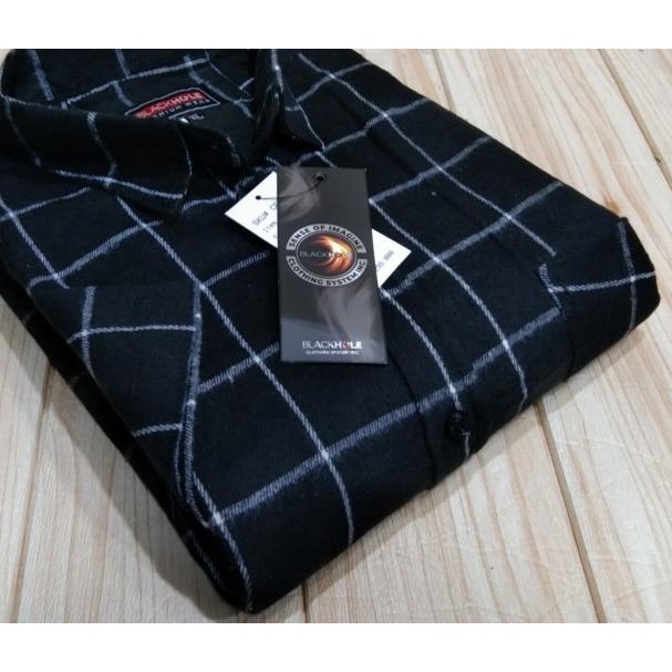 Kemeja Flanel Lengan Pendek Kemeja Pria Casual Flanel Pendek Kotak - art3, XXL