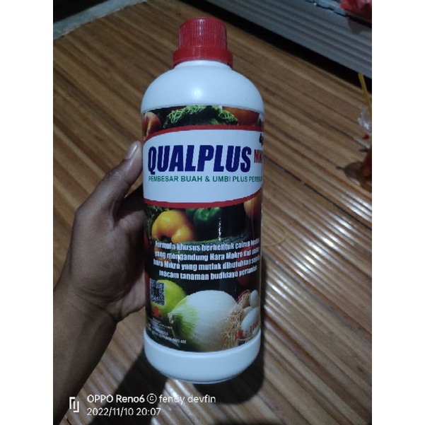 QUALPLUS+MKP (pembesar buah dan umbi plus perekat )