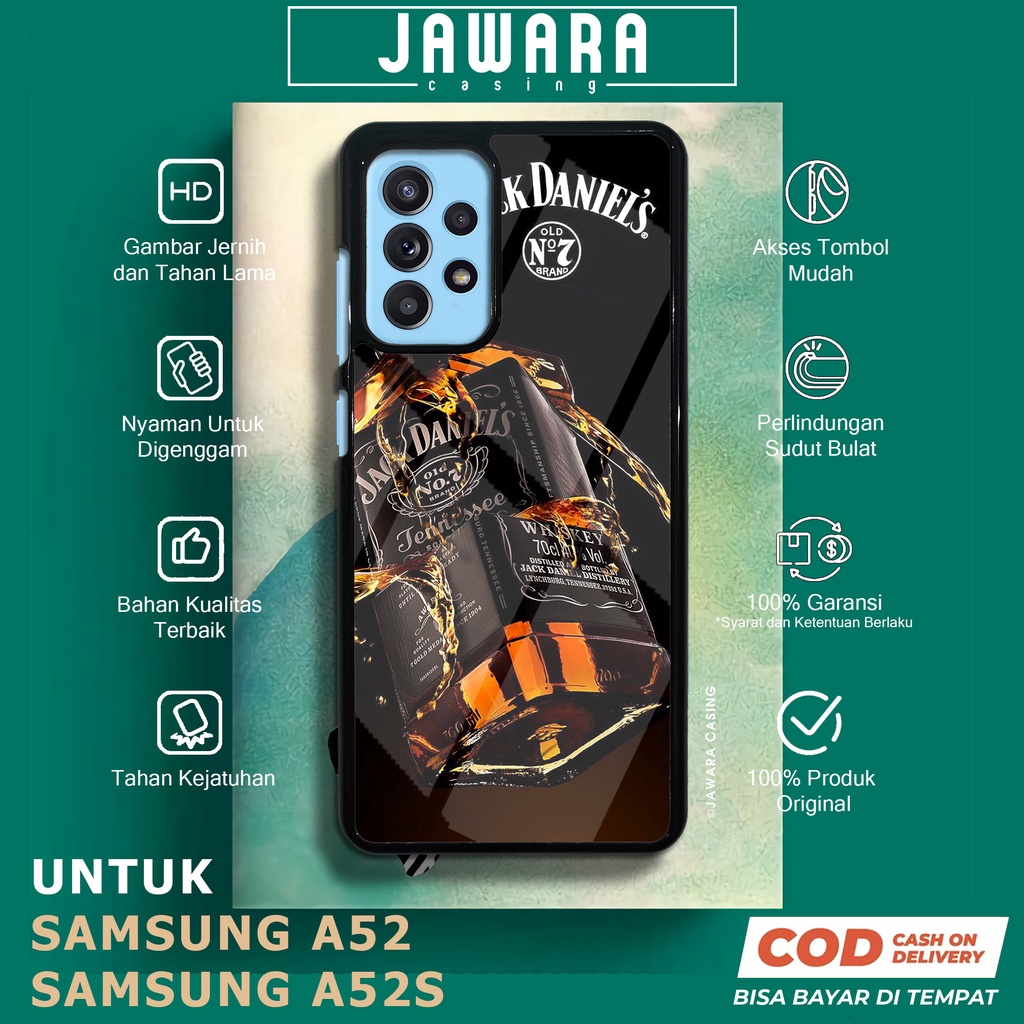 Case Samsung A52 A52S Casing Samsung A52 A52S Jawara Casing [JD01] Case Glossy Case Aesthetic Custom
