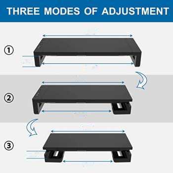 TG - AE MJH Meja Laptop Desk Monitor Stand with USB 3.0 and Charging Port - KM51