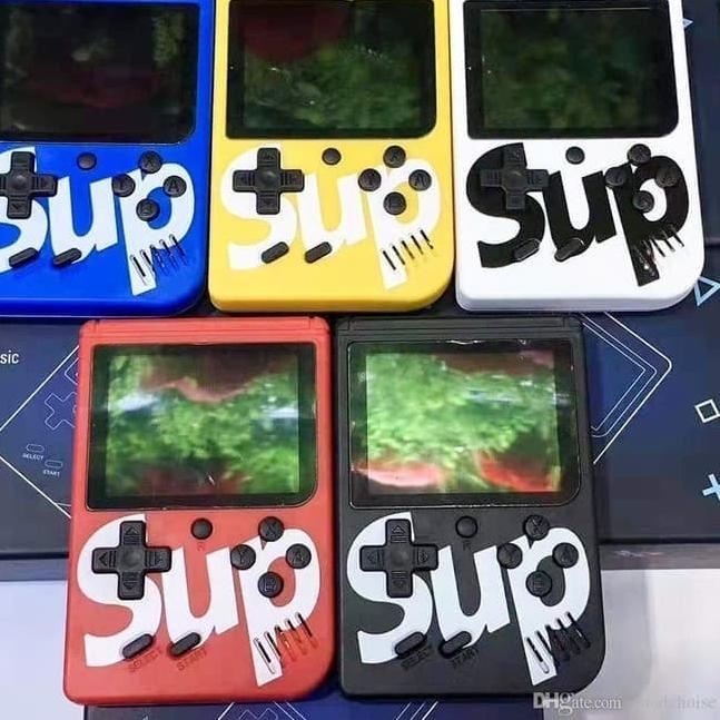 GameBoy Retro Mini SUP 400 in 1 game box portable mainan anak - Putih