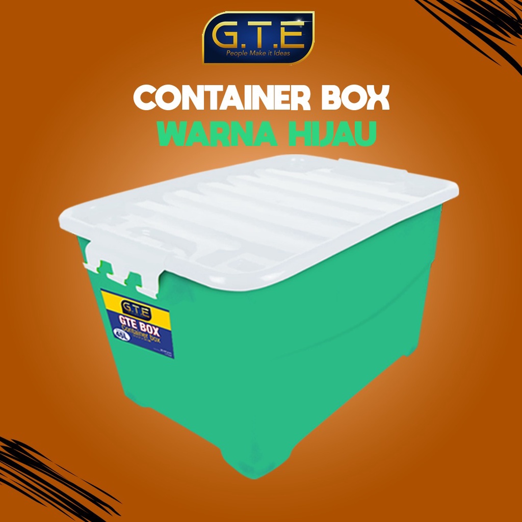 GTE | Tempat Penyimpanan Makanan Beras Kacang/ Food Storage Box Plastik/Rice Kontainer box Bahan Plastik PP