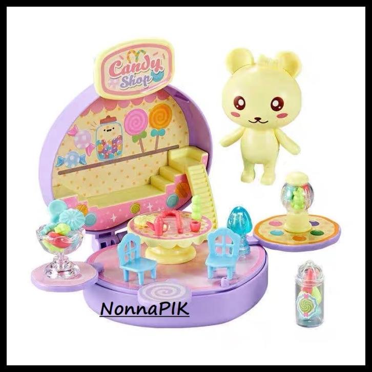 Mini Candy Shop Heart Suitcase Box