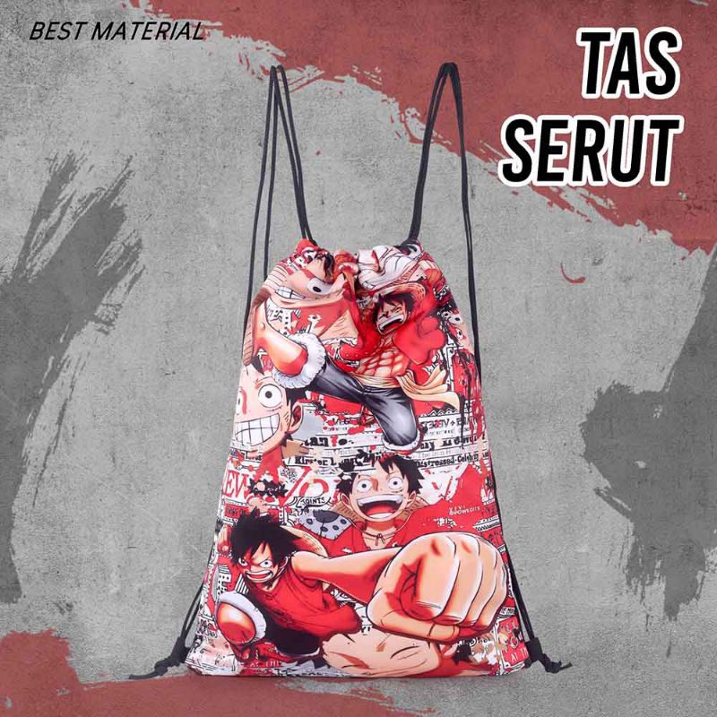 Tas Serut String Bag Printing Dubec Kekinian Terbaru