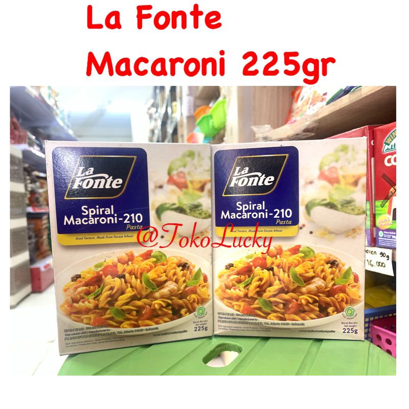 

La Fonte Macaroni 225gr