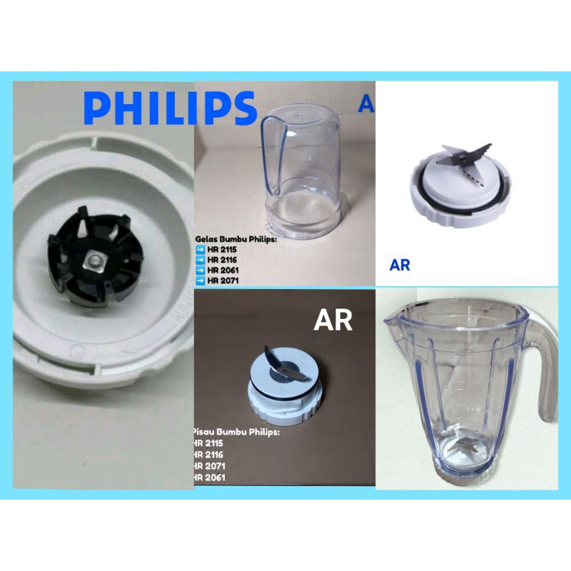 Jual PERLENGKAPAN/SPAREPART BLENDER PHILIPS | Shopee Indonesia